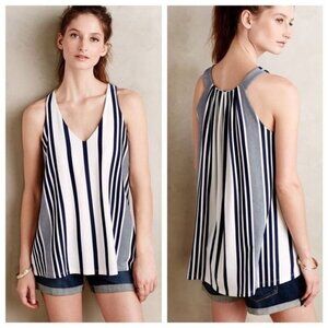 Puella North South Striped Swing Tank Tunic - Sz M